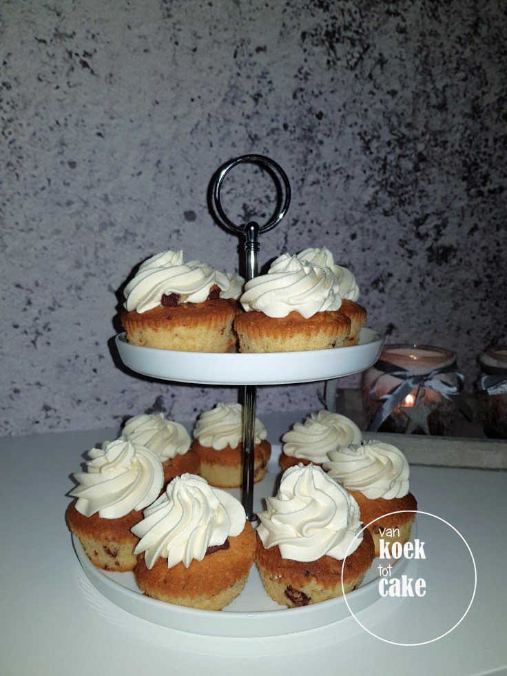 Cupcakes met Baileys en chocolade