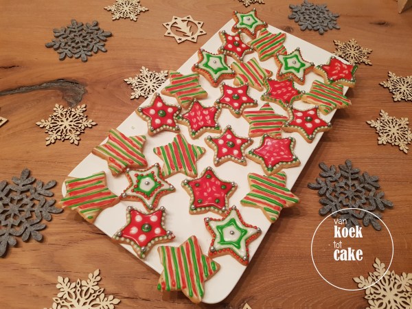 recept voor de lekkerste kerstkoekjes met icing