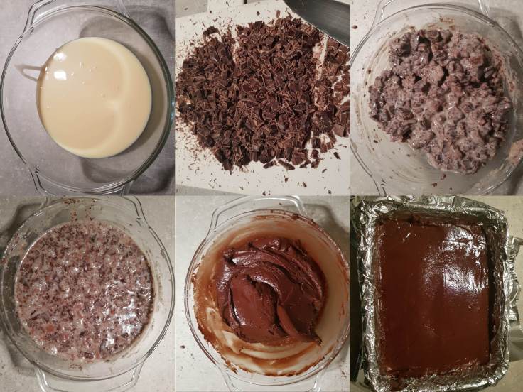 recept van koek tot cake chocolade karamel fudge