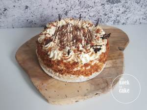 Amandel mokka schuimtaart recept