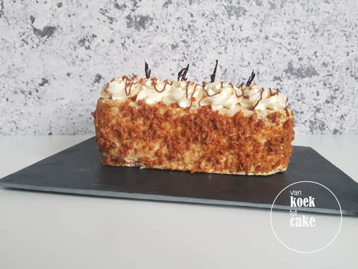 Amandel mokka schuimtaart recept