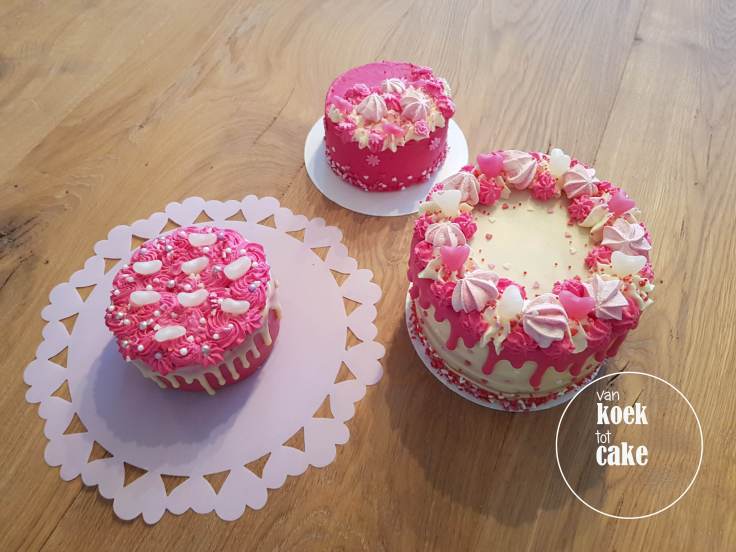 Valentijnstaart Valentijn Taart van koek tot cake