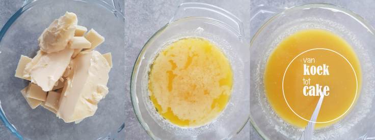 recept blondies met aardbei