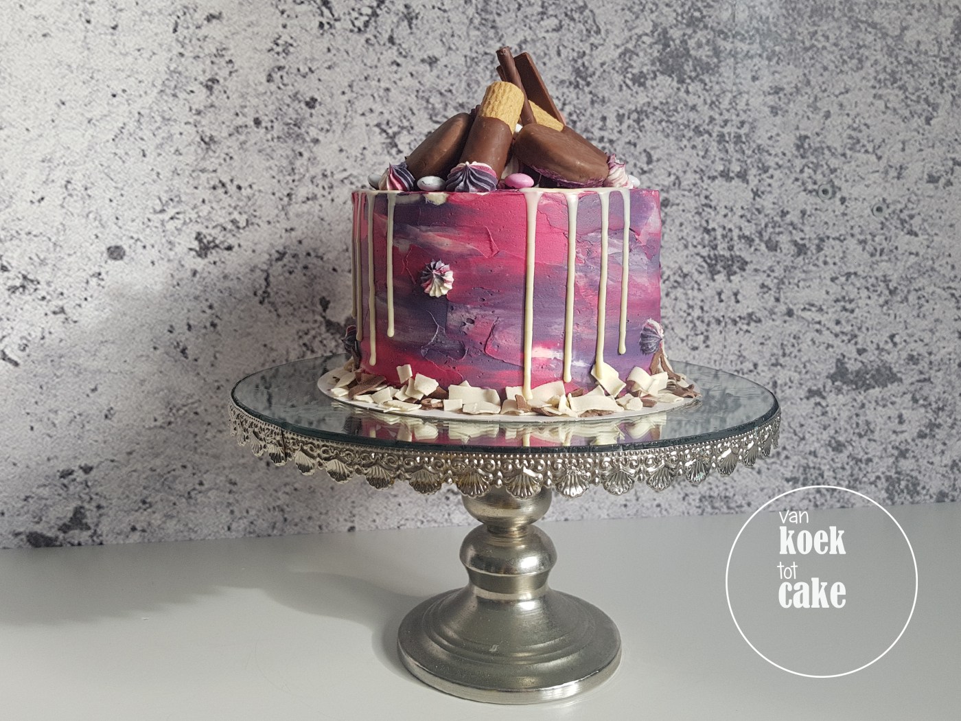 Taart vrijgezellenfeest ladiesnight piemeltaart dripcake piemel - van koek tot cake Middelburg