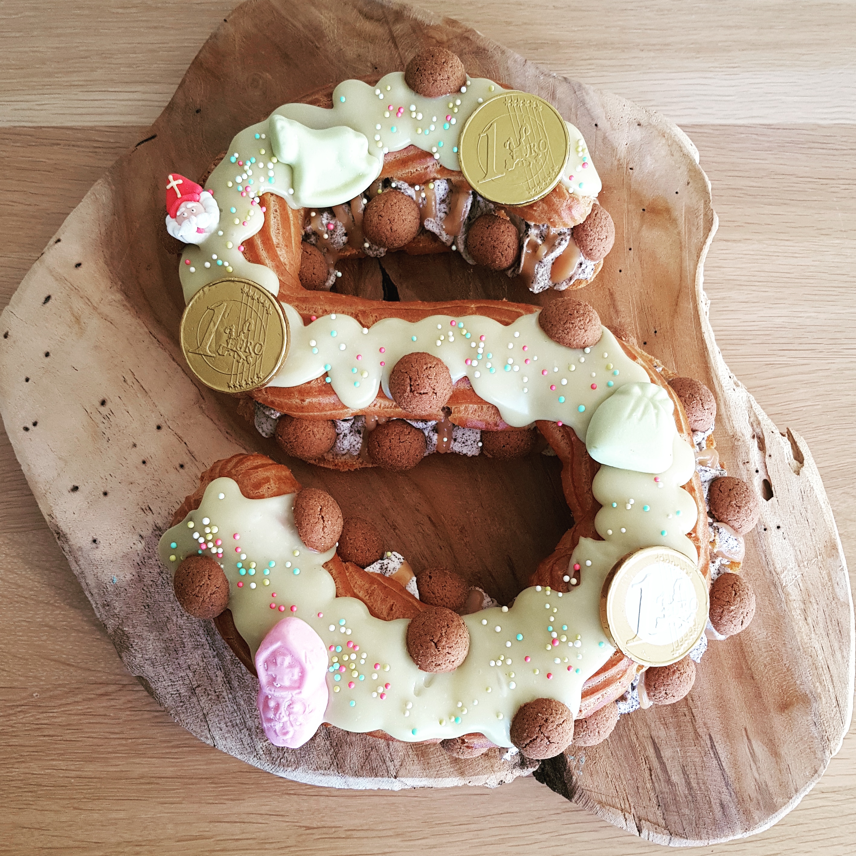 Sinterklaas letter eclair gebak bestellen Middelburg Vlissingen Oost-Souburg