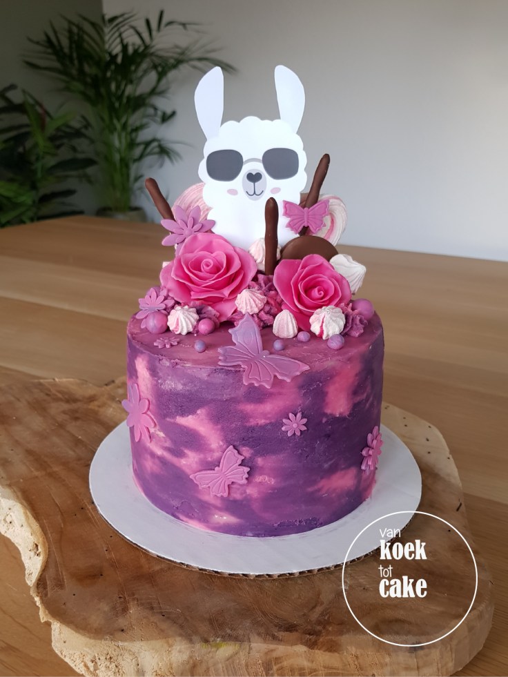 Alpaca Lama taart - van koek tot cake - Vlissingen Middelburg Oost-Souburg