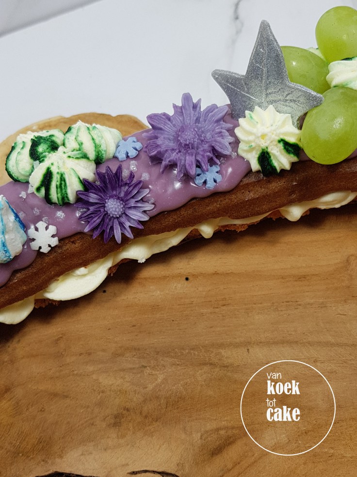 Eclair taart - traktatie gebak verjaardag - Bestellen van koek tot cake - Middelburg Vlissingen Oost-Souburg