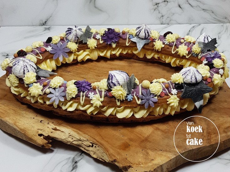 Eclair taart - traktatie gebak verjaardag - Bestellen van koek tot cake - Middelburg Vlissingen Oost-Souburg