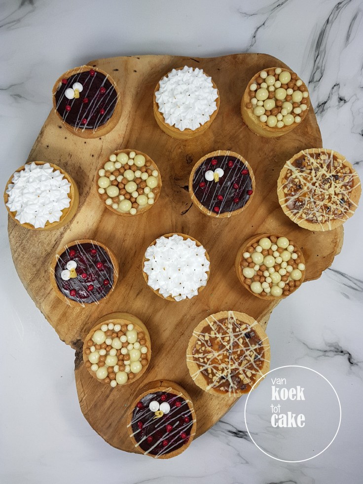 Recept bodempjes tartelettes kleine taartjes petit gateau - van koek tot cake
