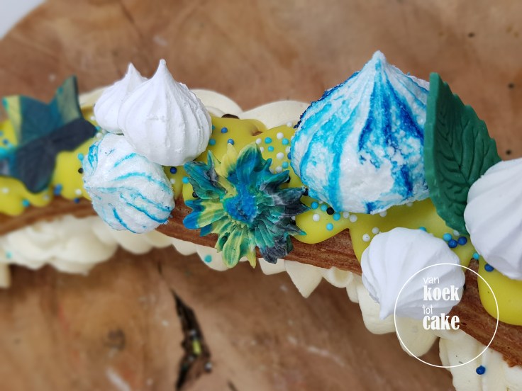 Tropical delight | Eclair met Zwitsere room | Bestellen Vlissingen Middelburg, Zeeland | van koek tot cake