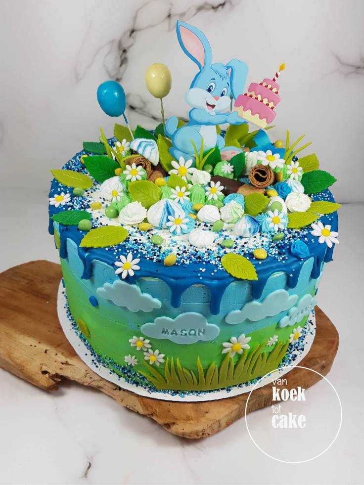 verjaardagstaart_jongen_1_jaar_konijntjes-haasjes(1)_vankoektotcake_bestellen_middelburg-vlissingen-oost-souburg
