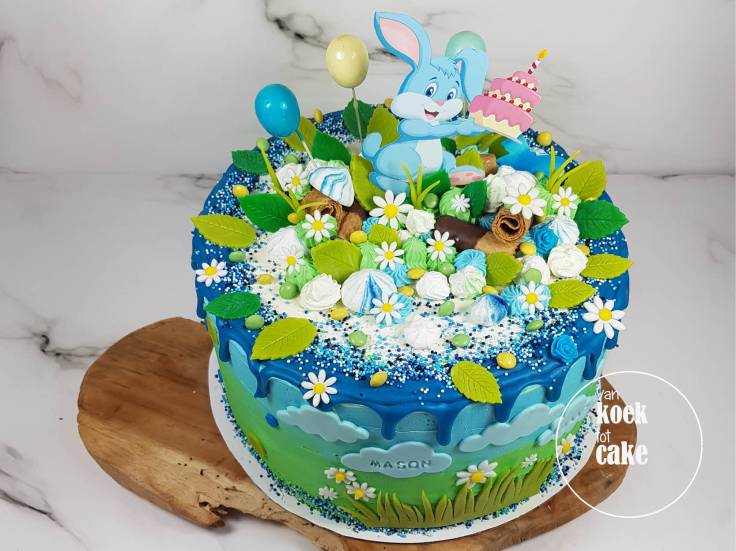 verjaardagstaart_jongen_1_jaar_konijntjes-haasjes(5)_vankoektotcake_bestellen_middelburg-vlissingen-oost-souburg