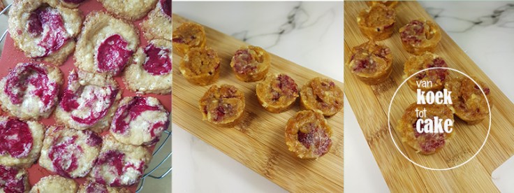 Recept mini blondies witte chocolade met aardbei - makkelijke recepten - van koek tot cake - middelburg vlissingen oost-souburg Zeeland