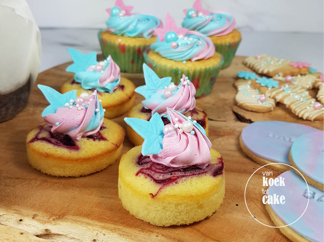 Babyshower gebak cupcakes taart koekjes en hapjes | Bestellen Zeeland Middelburg Oost-Souburg Vlissingen